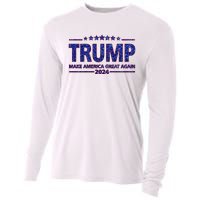 Donald Trump Make America Great Again 2024 Cooling Performance Long Sleeve Crew