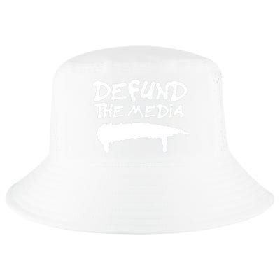 Defund The Media Cool Comfort Performance Bucket Hat