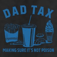 Dad Tax Making Sure ItS Not Poison 7 Panel Mesh Trucker Snapback Hat
