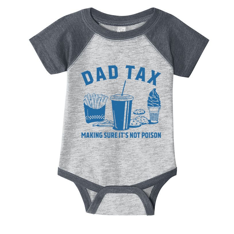 Dad Tax Making Sure ItS Not Poison Infant Baby Jersey Bodysuit