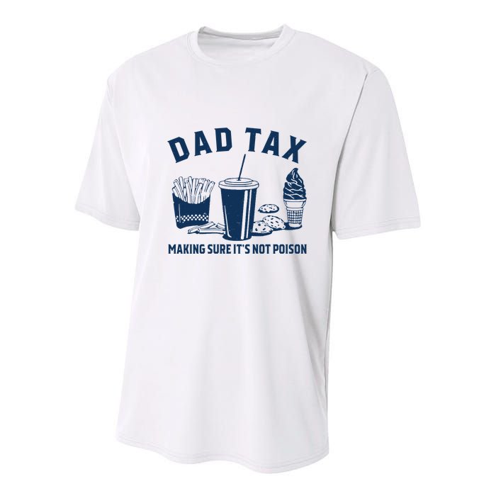 Dad Tax Making Sure ItS Not Poison Youth Performance Sprint T-Shirt
