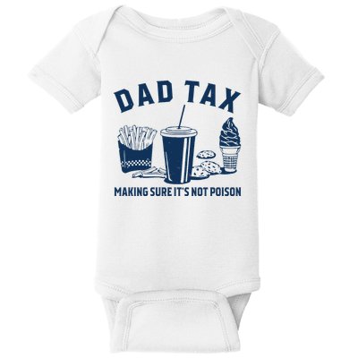 Dad Tax Making Sure ItS Not Poison Baby Bodysuit