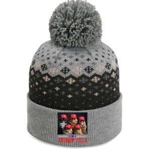 Donald Trump Make Cats Safe Again Trump 2024 The Baniff Cuffed Pom Beanie