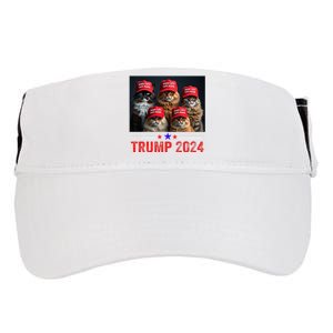 Donald Trump Make Cats Safe Again Trump 2024 Adult Drive Performance Visor