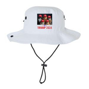 Donald Trump Make Cats Safe Again Trump 2024 Legacy Cool Fit Booney Bucket Hat