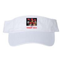 Donald Trump Make Cats Safe Again Trump 2024 Valucap Bio-Washed Visor