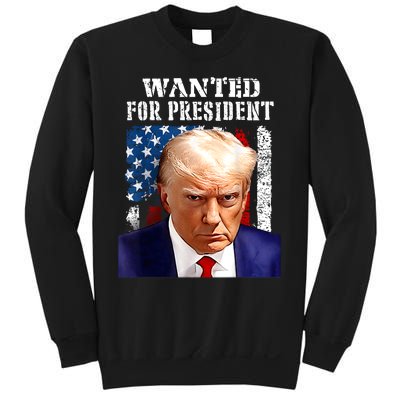 Donald Trump Mug Shot Wanted For U.S. President 2024 Sweatshirt