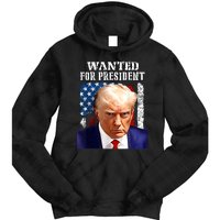 Donald Trump Mug Shot Wanted For U.S. President 2024 Tie Dye Hoodie