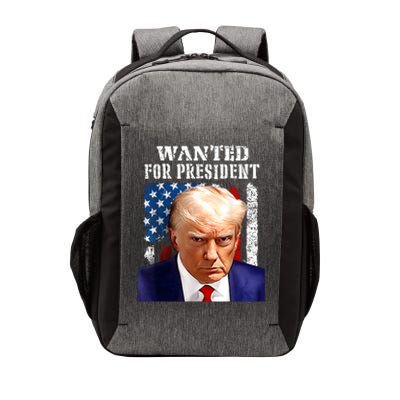 Donald Trump Mug Shot Wanted For U.S. President 2024 Vector Backpack