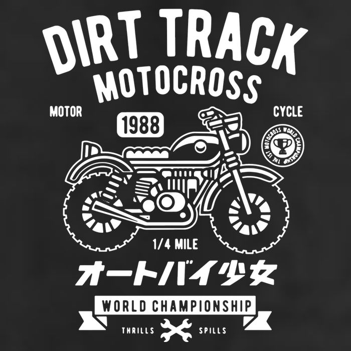 Dirt Track Motocross Classic 11oz C Handle Ceramic Mug
