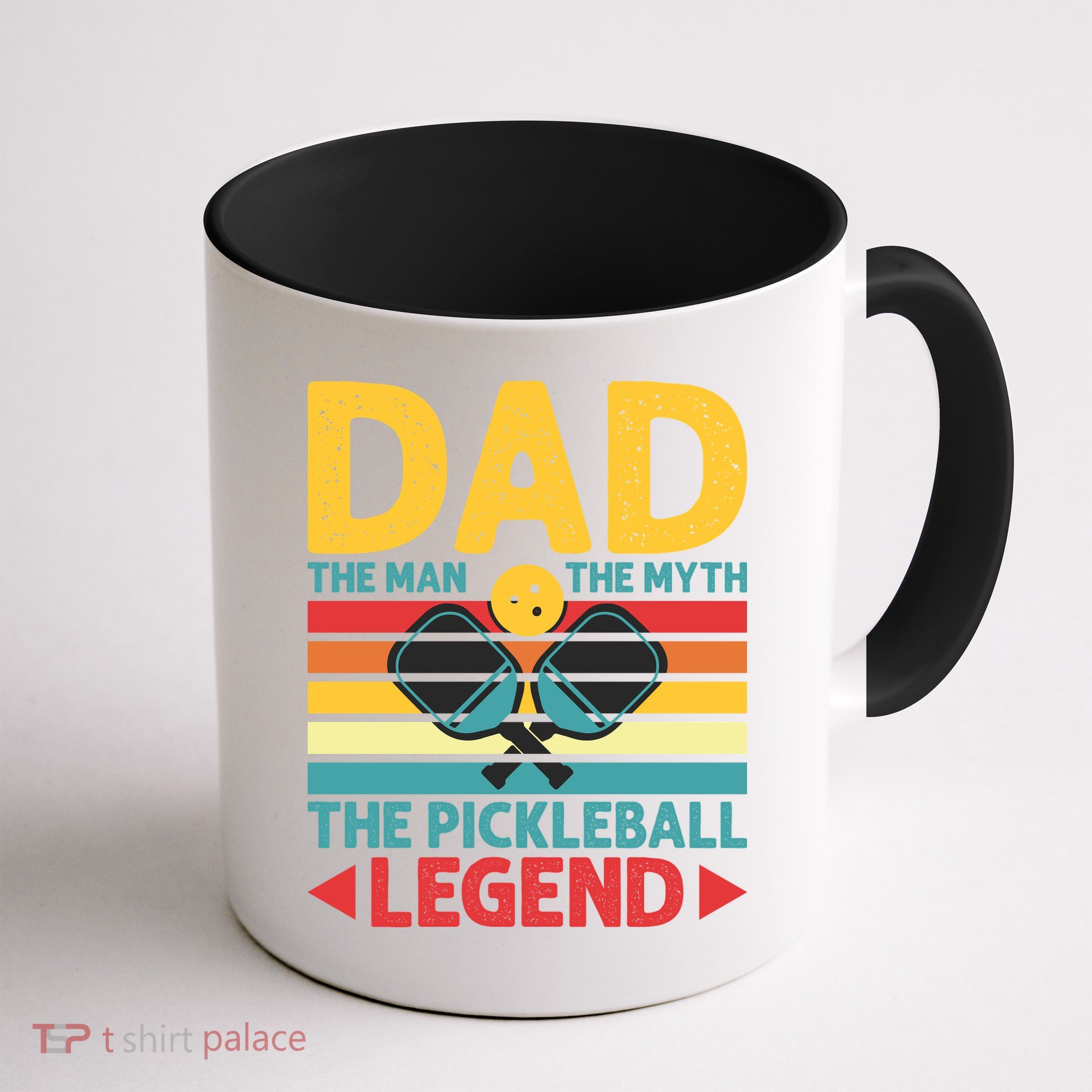 Dad The Man The Myth The Pickleball Legend Mug