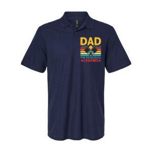 Dad The Man The Myth The Pickleball Legend Softstyle Adult Sport Polo