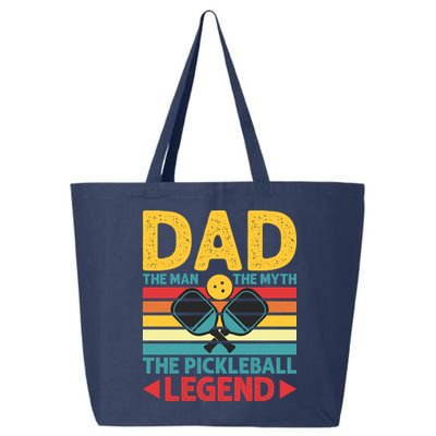 Dad The Man The Myth The Pickleball Legend 25L Jumbo Tote
