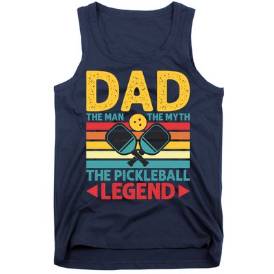 Dad The Man The Myth The Pickleball Legend Tank Top
