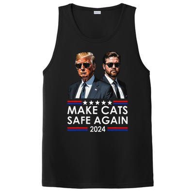 Donald Trump Make Cats Safe Again 2024 Debate Funny PosiCharge Competitor Tank