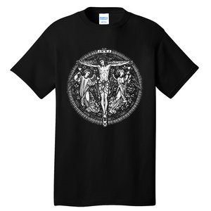 Devotion To Most Precious Blood Of Jesus Christ Catholic Tall T-Shirt