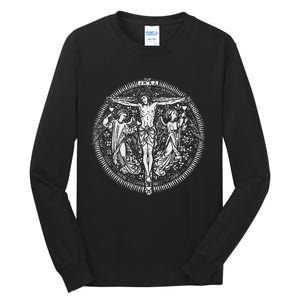 Devotion To Most Precious Blood Of Jesus Christ Catholic Tall Long Sleeve T-Shirt