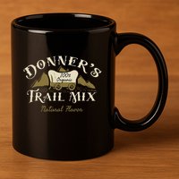 DonnerS Trail Mix 11oz C Handle Ceramic Mug