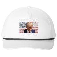 Donald Trump Most Wanted For President 2024 Pro Mugshot Snapback Five-Panel Rope Hat