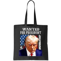 Donald Trump Mug Shot Wanted For U.S. President 2024 (1) Tote Bag