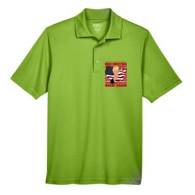 Donald Trump Make Christmas Great Again Cute Gift Men's Origin Performance Pique Polo