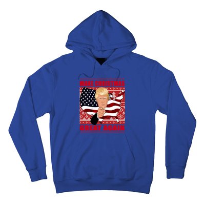 Donald Trump Make Christmas Great Again Cute Gift Hoodie