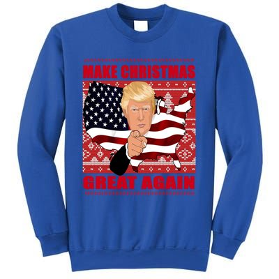 Donald Trump Make Christmas Great Again Cute Gift Sweatshirt