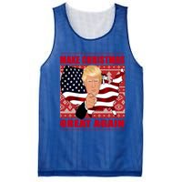 Donald Trump Make Christmas Great Again Cute Gift Mesh Reversible Basketball Jersey Tank