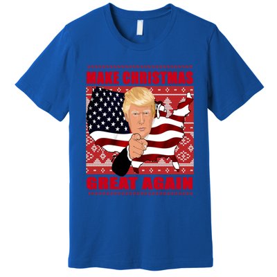 Donald Trump Make Christmas Great Again Cute Gift Premium T-Shirt