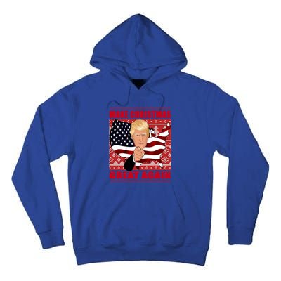 Donald Trump Make Christmas Great Again Cute Gift Tall Hoodie