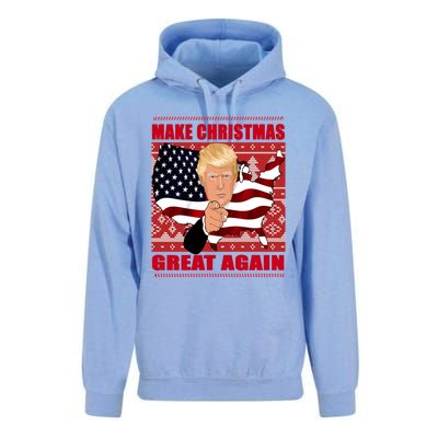 Donald Trump Make Christmas Great Again Cute Gift Unisex Surf Hoodie