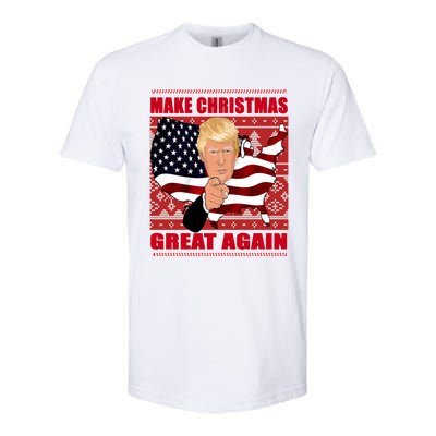 Donald Trump Make Christmas Great Again Cute Gift Softstyle CVC T-Shirt