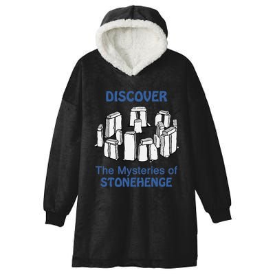 Discover The Mysteries Of Stonehenge Hooded Wearable Blanket