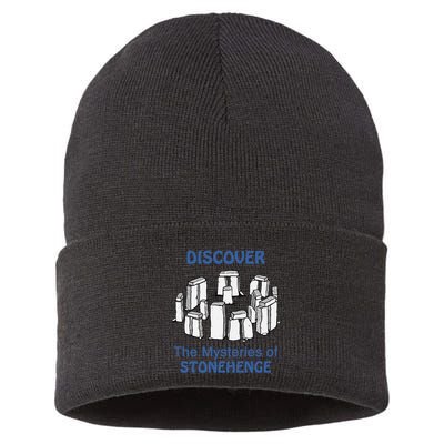 Discover The Mysteries Of Stonehenge Sustainable Knit Beanie