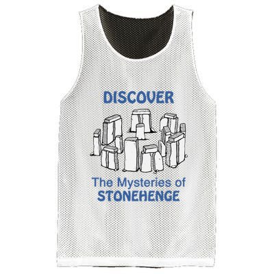 Discover The Mysteries Of Stonehenge Mesh Reversible Basketball Jersey Tank