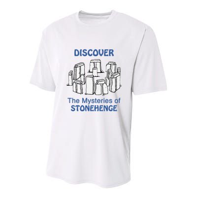 Discover The Mysteries Of Stonehenge Youth Performance Sprint T-Shirt