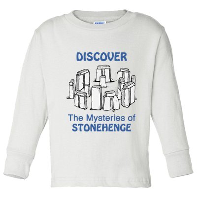 Discover The Mysteries Of Stonehenge Toddler Long Sleeve Shirt