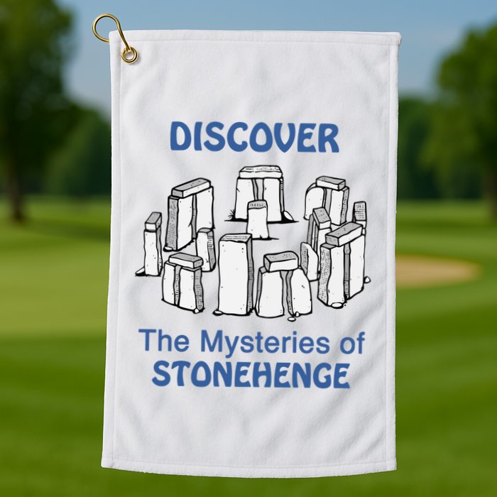 Discover The Mysteries Of Stonehenge Golf Towel