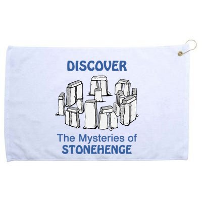 Discover The Mysteries Of Stonehenge Grommeted Golf Towel