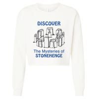 Discover The Mysteries Of Stonehenge Cropped Pullover Crew