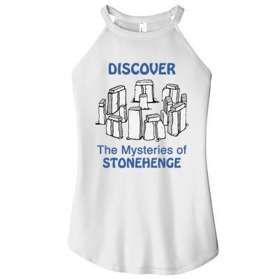 Discover The Mysteries Of Stonehenge Women's Perfect Tri Rocker Tank