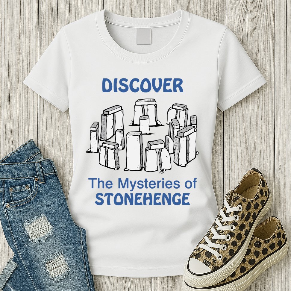 Discover The Mysteries Of Stonehenge Womens T-Shirt