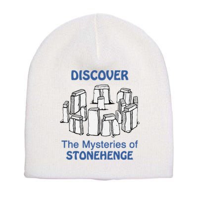 Discover The Mysteries Of Stonehenge Short Acrylic Beanie
