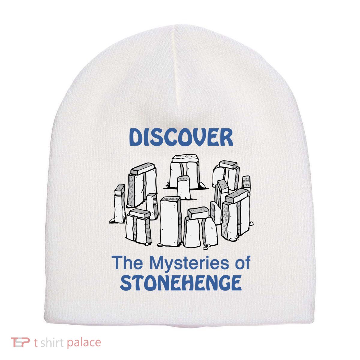 Discover The Mysteries Of Stonehenge Short Acrylic Beanie