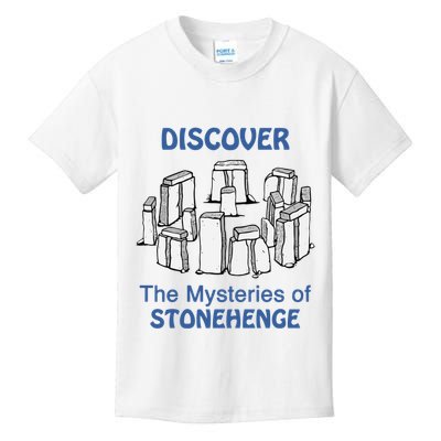 Discover The Mysteries Of Stonehenge Kids T-Shirt