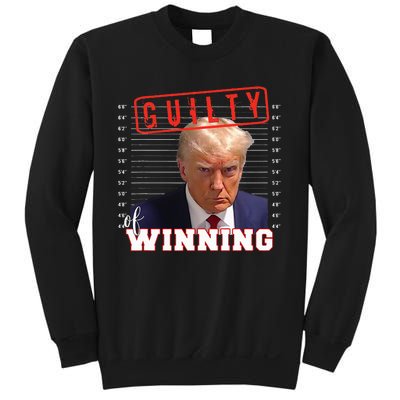 Donald Trump Mug Shot Guilty Of Winning Funny 2024 Election Sweatshirt