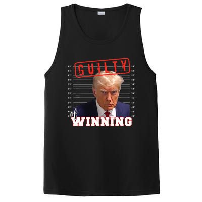 Donald Trump Mug Shot Guilty Of Winning Funny 2024 Election PosiCharge Competitor Tank