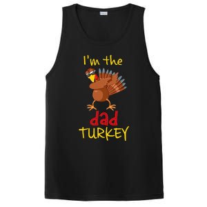 Dad Turkey Matching Family Group Thanksgiving Party PosiCharge Competitor Tank