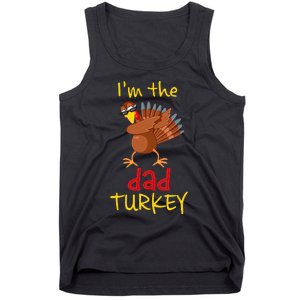 Dad Turkey Matching Family Group Thanksgiving Party Tank Top