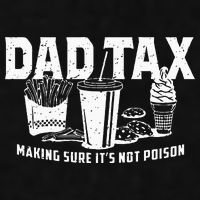 Dad Tax Making Sure Its Not P.O.I.S.O.N Ladies PosiCharge Tri-Blend Wicking Tank